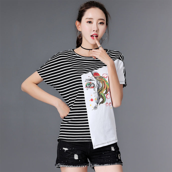 Shintimes Bts Tshirt Women Camisetas Mujer Verano 2018 Vintage T-Shirt Woman Summer Tops Tee Shirt Femme Loose Plus Size T Shirt